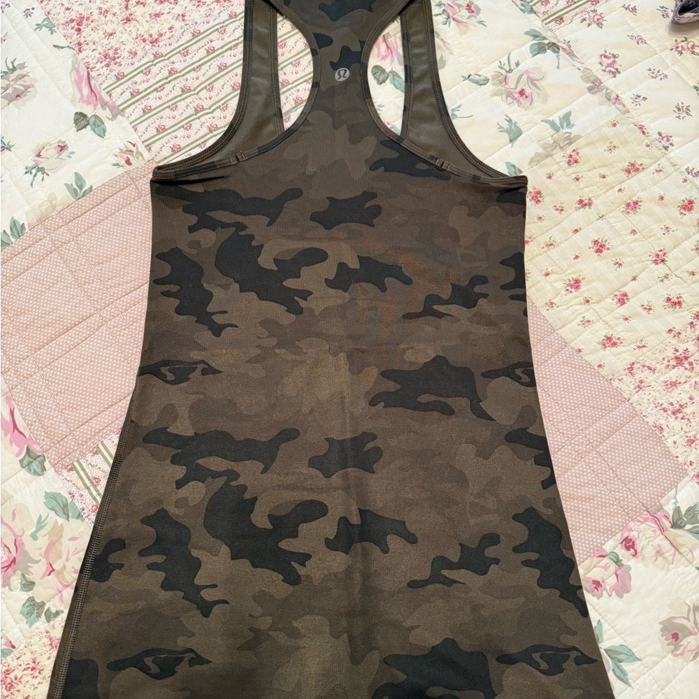 lululemon athletica Camo Tank Top - Black and Brown